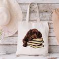 Boykin Spaniel Books Dog Breed Graphic Canvas Tote Bag Boykin Spaniel Books Dog Breed Graphic Canvas Tote Bag