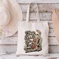 I Buy Books Like I'm Immortal Reader Meme Graphic Canvas Tote Bag