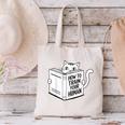 Cat Book Humor How To Train Your Human Canvas Tote Bag