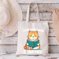 Cat Reading Books Bookworm Read One More Chapter Canvas Tote Bag Cat Reading Books Bookworm Read One More Chapter Canvas Tote Bag