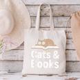 Cats And Books Canvas Tote Bag Cats And Books Canvas Tote Bag