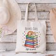 Cats Books Lover Men Women Canvas Tote Bag Cats Books Lover Men Women Canvas Tote Bag