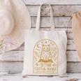 Cats And Books Because People Are Overrated Canvas Tote Bag