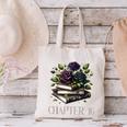 Chapter 16 16th Birthday Girls Book Lovers Gothic Flowers Canvas Tote Bag