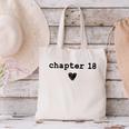 Chapter 18 Book Lovers Readers & Authors 18th Birthday Canvas Tote Bag