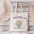 Chapter 30 Book Lovers & Readers 30th Birthday Wildflowers Canvas Tote Bag Chapter 30 Book Lovers & Readers 30th Birthday Wildflowers Canvas Tote Bag
