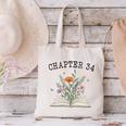 Chapter 34 Book Lovers & Readers 34th Birthday Wildflowers Premium Tri-Blend Canvas Tote Bag Chapter 34 Book Lovers & Readers 34th Birthday Wildflowers Premium Tri-Blend Canvas Tote Bag