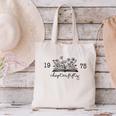 Chapter Fifty 50 Cute 50th 1975 Birthday Book Lovers Canvas Tote Bag
