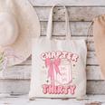 Chapter Thirty Est 1995 Cute 30th Birthday Book Bow Coquette Canvas Tote Bag