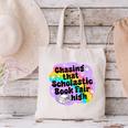 Chasing That Scholastic Book Fair High Book Lovers Canvas Tote Bag