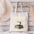 Christian Bookworm Love God Read Books Drink Tea Canvas Tote Bag Christian Bookworm Love God Read Books Drink Tea Canvas Tote Bag