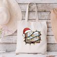 Christmas Book Festive Holiday Xmas Canvas Tote Bag