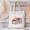 Christmas Book Lovers Naughty Or Nice Canvas Tote Bag Christmas Book Lovers Naughty Or Nice Canvas Tote Bag