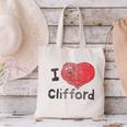 Clifford The Big Red Dog I Heart Clifford Childrens Books Canvas Tote Bag