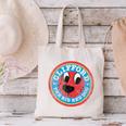 Clifford The Big Red Dog Round Distressed Logo Kids Books Canvas Tote Bag