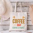 Coffee & Introvert Humor Tee Quote Cute Font Canvas Tote Bag Coffee & Introvert Humor Tee Quote Cute Font Canvas Tote Bag