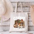 Coffee Cats And Books Cats And Reading Lovers Canvas Tote Bag