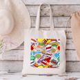 Comic Book Pop Art Modern Fun Canvas Tote Bag Comic Book Pop Art Modern Fun Canvas Tote Bag