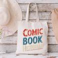Comic Book Historian Vintage Comic Book Collector Canvas Tote Bag