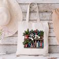 Cosy Sloth In Bookshelf With Plants Canvas Tote Bag