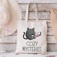 Cozy Mysteries Coffee And Novel For Book Lovers Canvas Tote Bag