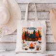 Cozy Reading Cabin Retreat Fall Bookish Autumn Cozy Reader Canvas Tote Bag