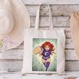 The Crimson Crescent 90s Retro Comic Book Superheroine Art Canvas Tote Bag The Crimson Crescent 90s Retro Comic Book Superheroine Art Canvas Tote Bag