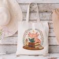 Cute Axolotl Reading Books Cozy Bookworm Canvas Tote Bag Cute Axolotl Reading Books Cozy Bookworm Canvas Tote Bag