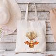 Cute Dragon Book Hot Air Balloon Adventure Fantasy Reading Canvas Tote Bag