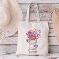 Cute Octopus Bookworm Fun Reading Tee For Book Lovers Canvas Tote Bag