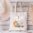 Cute Wildlife Zoo Animals For Book Reader Bookworms Canvas Tote Bag