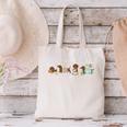 Dachshund Book Lover Reading Wiener Dog 100 Days Of School Canvas Tote Bag