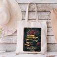 Dark Romance Reader Vintage Floral Book Lover Canvas Tote Bag
