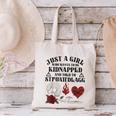 Dark Romance Smutt Book Merch Just A Good Girl STFUATTDLAGG Canvas Tote Bag