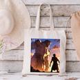 David And Goliath Bible Book Of Samuel Famous Bible Story Canvas Tote Bag