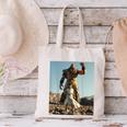 David And Goliath Bible Book Of Samuel King David Canvas Tote Bag