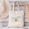 A Day Without Reading Is Like Book Lover Bookworm Canvas Tote Bag