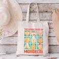 DCC Many Faces Of Mordecai Grid Gamer Series Book Canvas Tote Bag