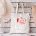 I Don't Like People Introvert Small Canvas Tote Bag