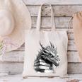 Dragon Book Canvas Tote Bag