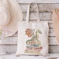 Dragon Fantasy Book Lover Book Nerd Canvas Tote Bag