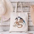 Dragon Silhouette Books Librarian Bookworm Women Men Kids Canvas Tote Bag