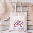 Drink Tea Read Books Be Happy Book Lover Reading Canvas Tote Bag Drink Tea Read Books Be Happy Book Lover Reading Canvas Tote Bag