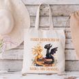 Easily Distracted By Books & Dragons Librarian Book Lover Canvas Tote Bag