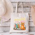 Easily Distracted By Cats And Books Book & Cat Lover Canvas Tote Bag