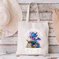 Easily Distracted By Dragons And Books Canvas Tote Bag Easily Distracted By Dragons And Books Canvas Tote Bag