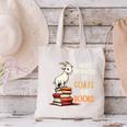 Easily Distracted By Goats And Books Goats And Book Reading Canvas Tote Bag Easily Distracted By Goats And Books Goats And Book Reading Canvas Tote Bag