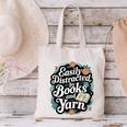 Easily Distracted By Yarn And Books Canvas Tote Bag