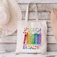Equality Hurts No One Book Flower Rainbow Pride Month LGBTQ Canvas Tote Bag Equality Hurts No One Book Flower Rainbow Pride Month LGBTQ Canvas Tote Bag