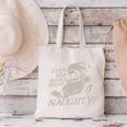 Even Her Books Were Naughty Santa Reading Christmas Canvas Tote Bag Even Her Books Were Naughty Santa Reading Christmas Canvas Tote Bag